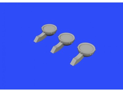 P-51D rear view mirrors for Airfix 
