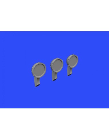 P-51D rear view mirrors for Airfix 