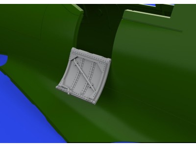 Spitfire Mk.VIII/IX cockpit door f.Eduar 
