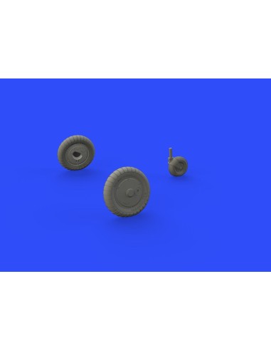 Bf 109G-6 wheels for Tamiya 