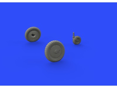 Bf 109G-6 wheels for Tamiya 