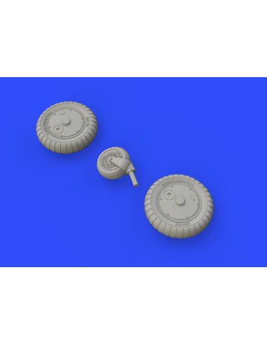 Bf 109G-6 wheels for Tamiya 