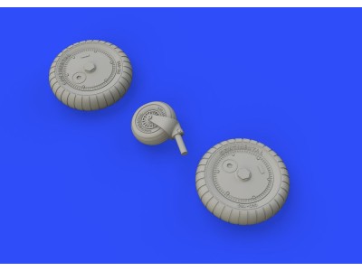 Bf 109G-6 wheels for Tamiya 