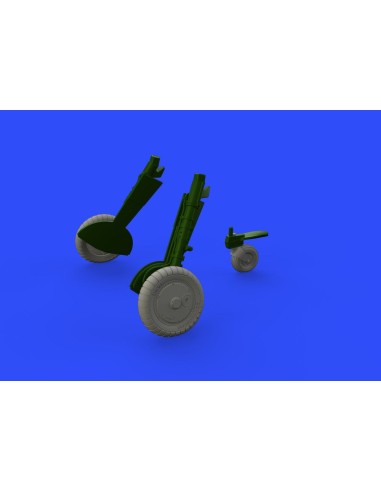Bf 109G-6 wheels for Tamiya 