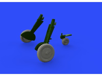 Bf 109G-6 wheels for Tamiya 