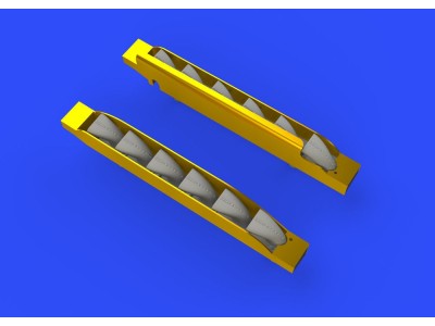 Bf 109G-6 exhaust stacks for Tamiya 