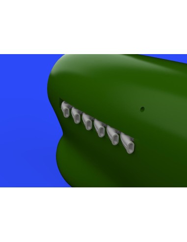 Tempest MK.V exhaust stacks for Eduard 