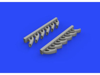 Tempest MK.V exhaust stacks for Eduard 
