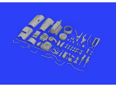 Bf 109G-10 engine for Eduard 