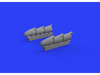 Spitfire Mk.I exhaust stacks for Tamiya 