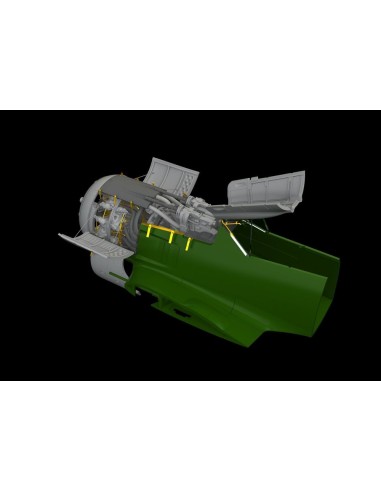 Fw 190A-8 engine & fuselage guns f.Eduar 