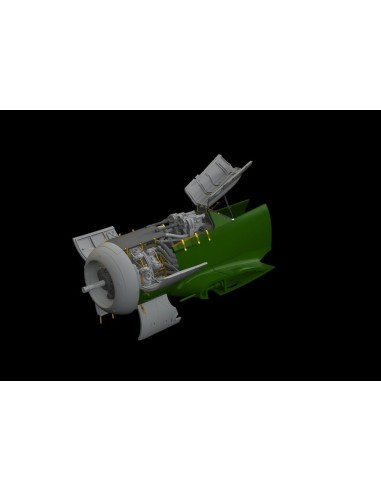 Fw 190A-8 engine & fuselage guns f.Eduar 