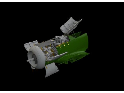 Fw 190A-8 engine & fuselage guns f.Eduar 