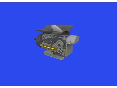 Bf 109G-10/U4 engine for Eduard 