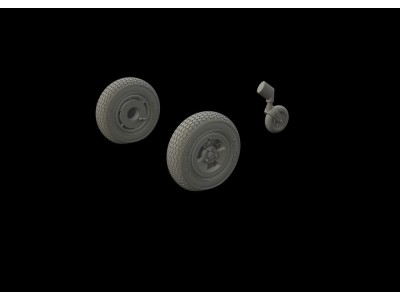 Spitfire Mk.XIV wheels-3spoke f.Airfix 