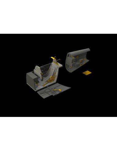 Bf 109E cockpit & radio compartment f.Ed 