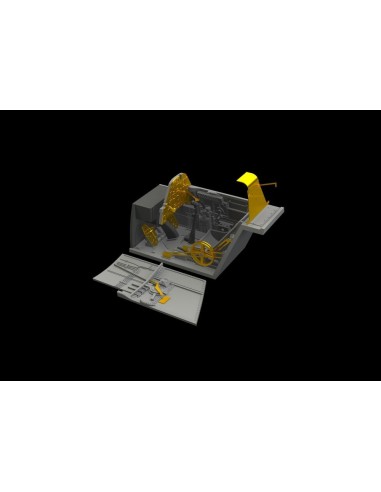 Bf 109E cockpit & radio compartment f.Ed 