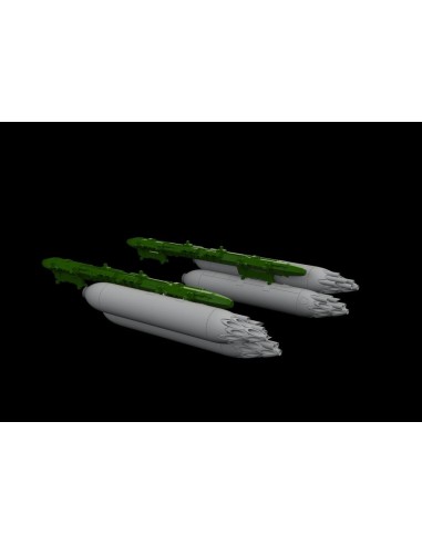 SUU-7 dispenser w/ extended tubes 