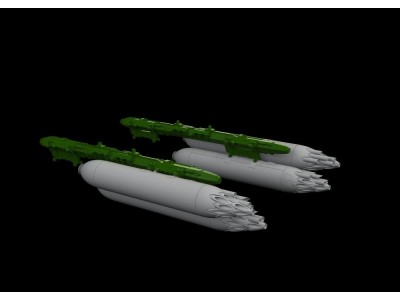 SUU-7 dispenser w/ extended tubes 