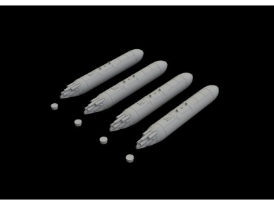 SUU-7 dispenser w/ extended tubes 