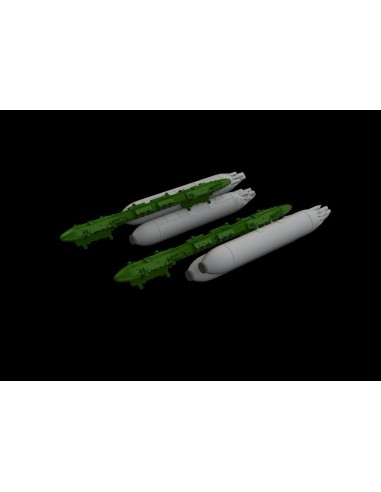 SUU-7 dispenser w/ extended tubes 