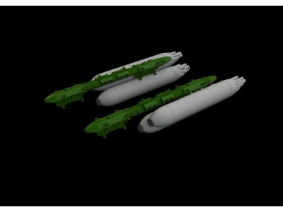 SUU-7 dispenser w/ extended tubes 