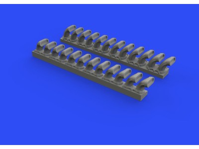 P-400 exhaust stacks f. Eduard 