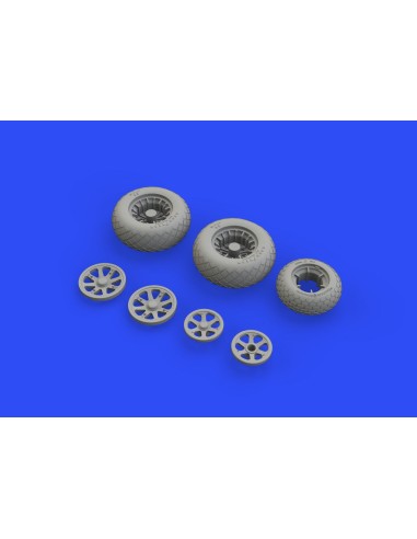 P-38F/G wheels for Tamiya 
