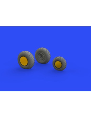 P-38F/G wheels for Tamiya 