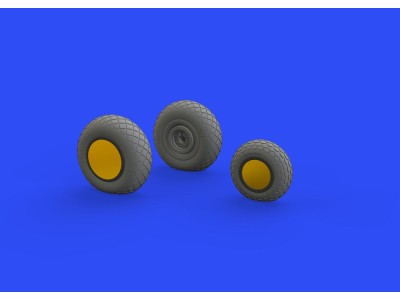 P-38F/G wheels for Tamiya 