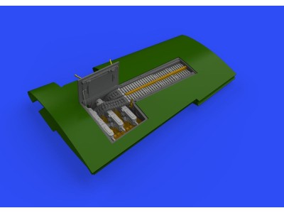 P-51D gun bays for Eduard 