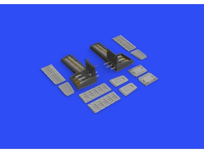 P-51D gun bays for Eduard 