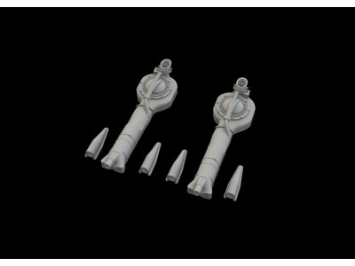 P-38F/G superchargers for Tamiya 