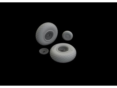B-17 wheels for HKM 