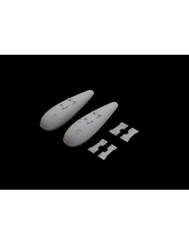 P-51D 110gal fuel tank for Eduard 