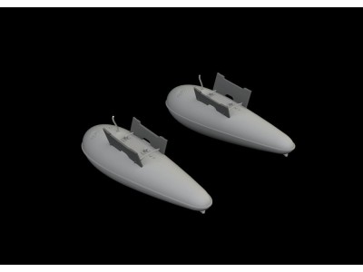 P-51D 110gal fuel tank for Eduard 