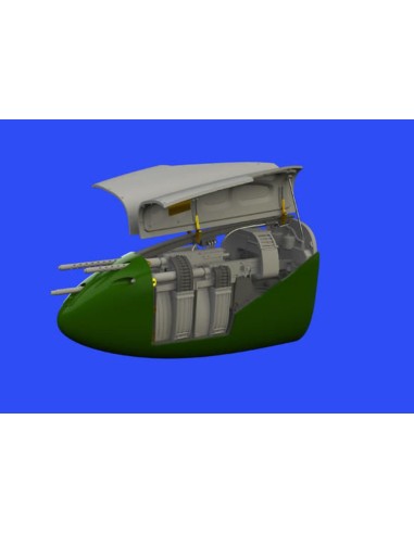 P-38F/G nose gun bay for Tamiya 