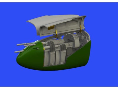 P-38F/G nose gun bay for Tamiya 