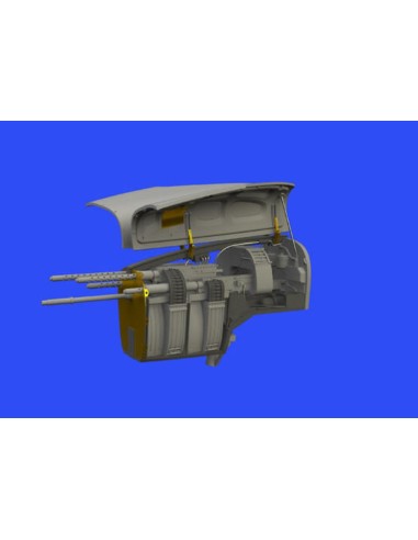 P-38F/G nose gun bay for Tamiya 