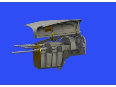 P-38F/G nose gun bay for Tamiya 