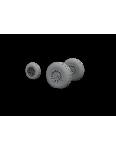A-26/B-26 Invader wheels for ICM 
