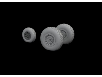 A-26/B-26 Invader wheels for ICM 