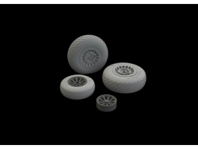 A-26/B-26 Invader wheels for ICM 