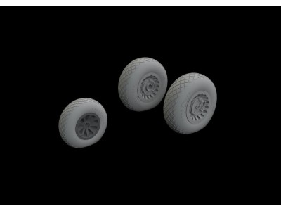 A-26/B-26 Invader wheels for ICM 