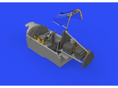 P-38G cockpit for Tamiya 