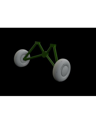 Tiger Moth wheels for Airfix 