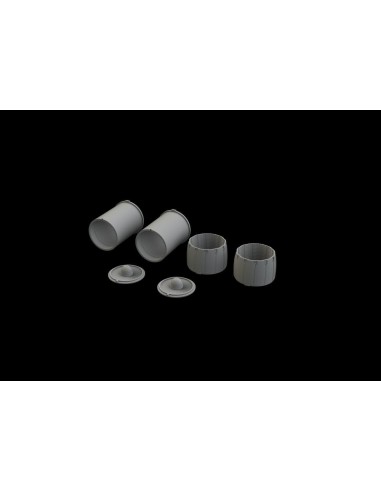 F-14D exhaust nozzles for Tamiya 