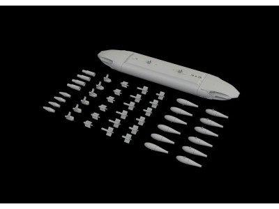 SUU-20 dispenser w/ BDU-33 & Mk.76 bombs 