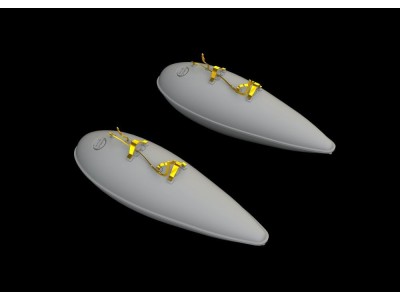 P-51D 75gal drop tanks for Eduard 