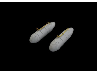 P-51D 108gal drop tanks for Eduard 